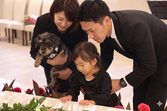 ペットと過ごすお葬式